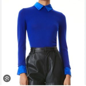 Alice and Olivia, Porla Sweater in Royalty